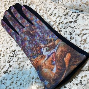 #107 Women’s Van Gogh Microfiber Stretch Super Soft Gloves